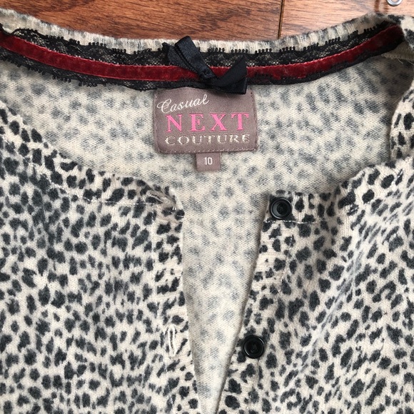 Next Couture (UK size 10) Cardigan Lambswool - Picture 4 of 8